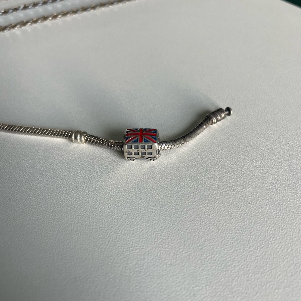 Pandora Charm | London England Double Decker Bus (Retired)